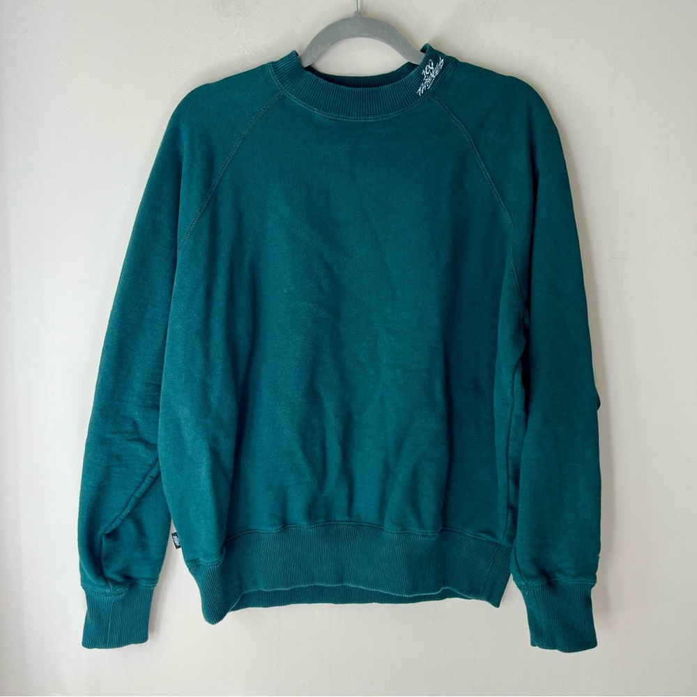 100 Thieves | Green Embroidered Crew Neck Sweatshirt